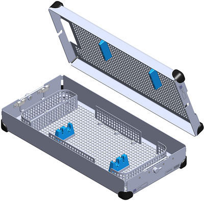 Holds 1-2 (5mm) Scopes, 8-10