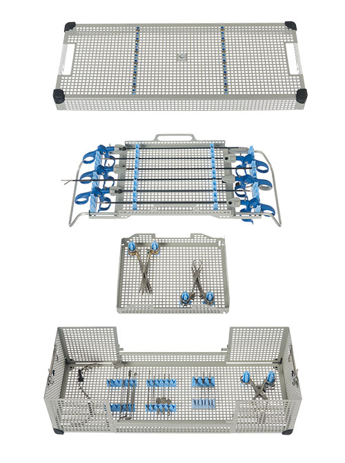 Extra Long Laparoscopic Instrument Tray