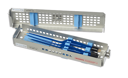 Dual Forceps Module Tray with Cover