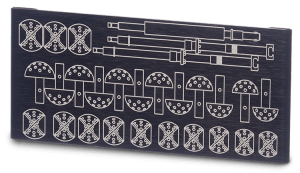 Plaque with Insturment Layout